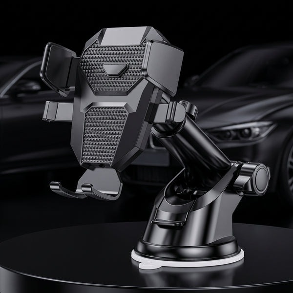 Telescopic Car Phone Mount 360° for Dashboard & Windshield | Segurecar