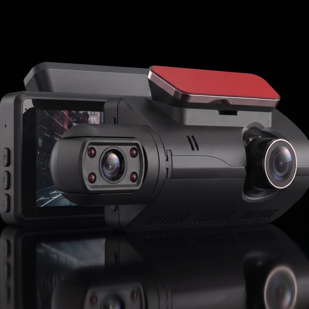 Segurecar Dual Dash Cam 1080P | Front & Cabin Camera with IR Night Vision