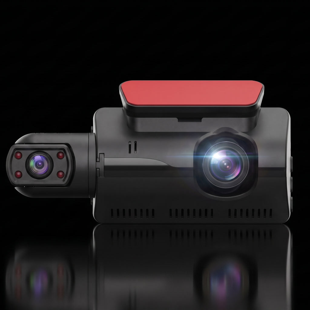 Segurecar Dual Dash Cam 1080P | Front & Cabin Camera with IR Night Vision