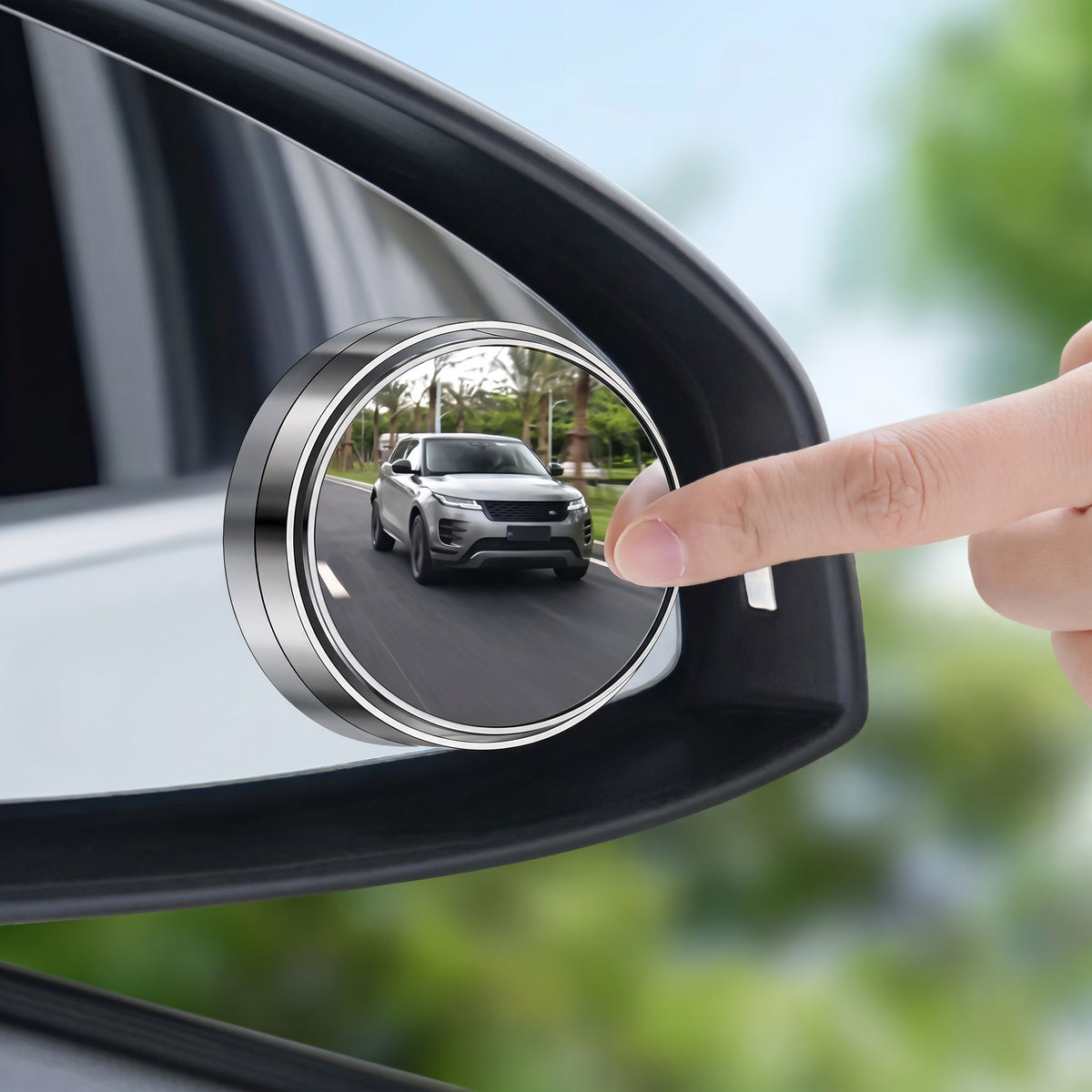 Segurecar Blind Spot Mirrors (2-Pack) | 360° Adjustable Wide-Angle Side Mirrors