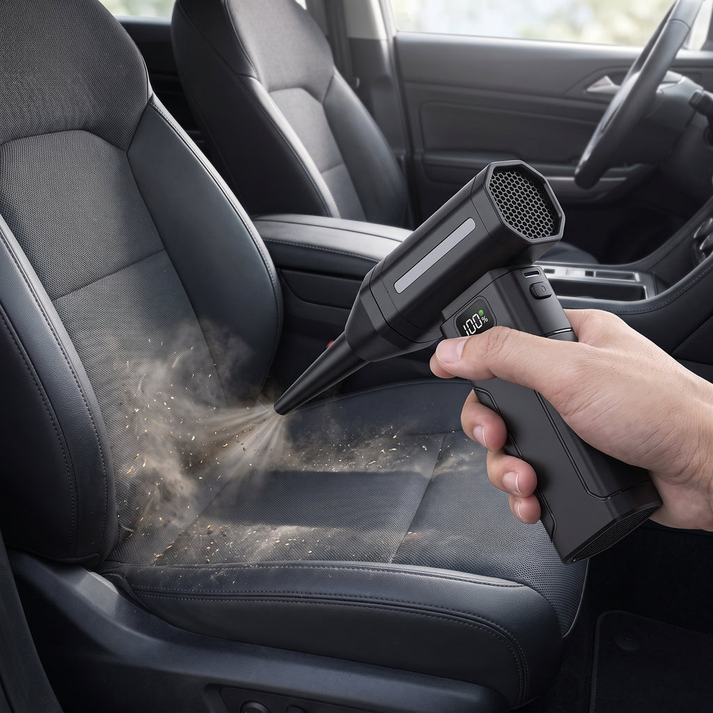 Segurecar 150,000 RPM Cordless Mini Jet Blower | Rechargeable Turbo Air Duster