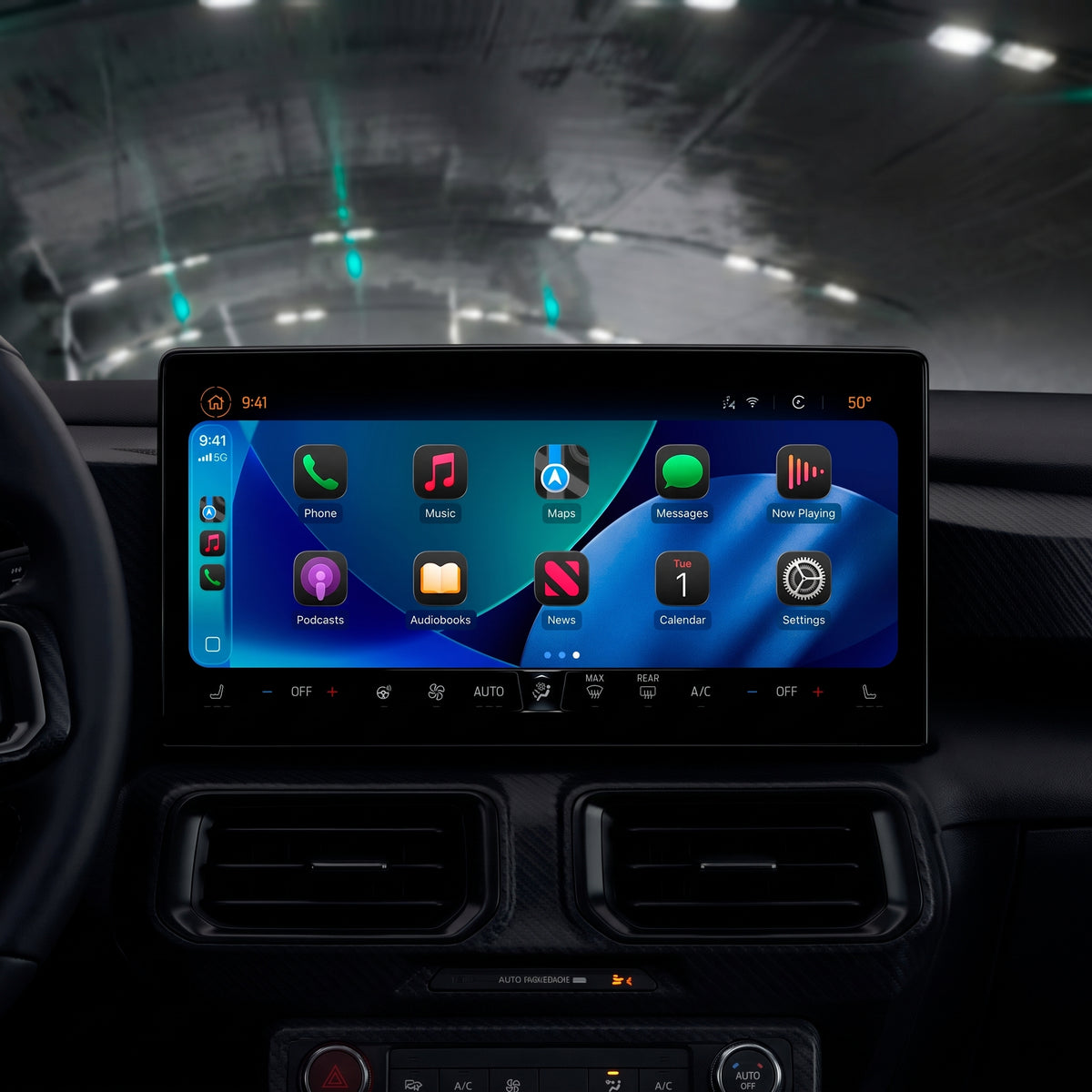 Segurecar 2-in-1 Wireless CarPlay & Android Auto Adapter | Plug & Play, Auto Connect
