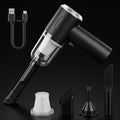 Segurecar Cordless Handheld Car Vacuum | Rechargeable Mini Vacuum with 3 Nozzles