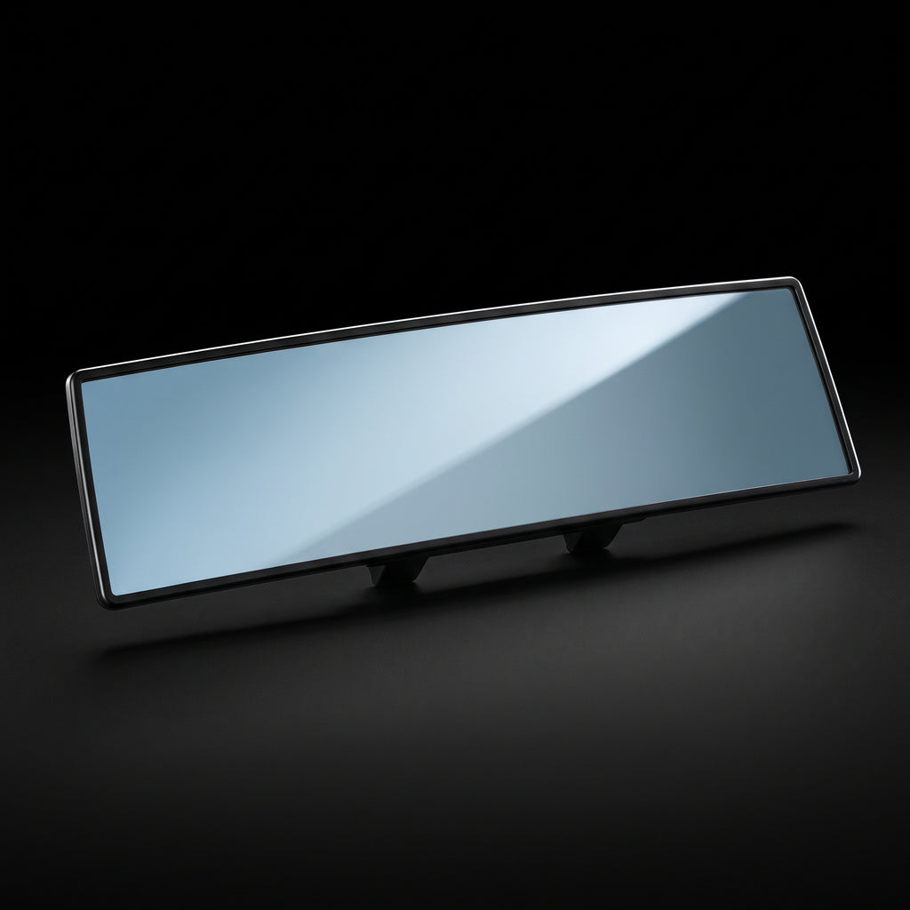 Segurecar Panoramic Rearview Mirror | Wide-Angle Anti-Glare Clip-On Car Mirror
