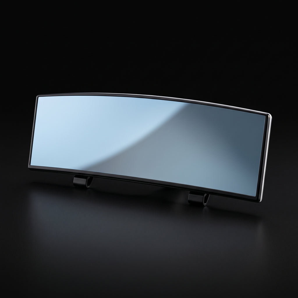 Segurecar Panoramic Rearview Mirror | Wide-Angle Anti-Glare Clip-On Car Mirror